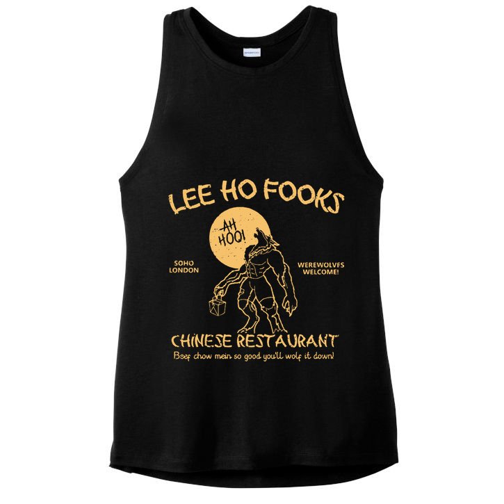 Lee Ho Fooks Chinese Restaurant Ladies PosiCharge Tri-Blend Wicking Tank
