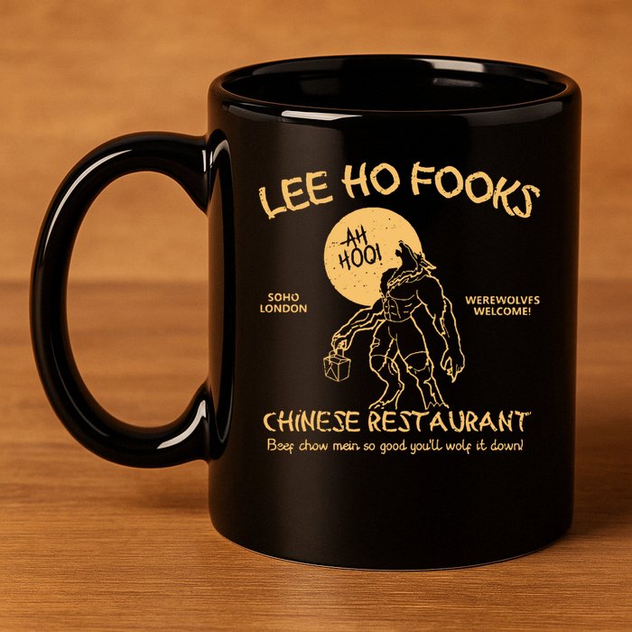 Lee Ho Fooks Chinese Restaurant 11oz C Handle Ceramic Mug