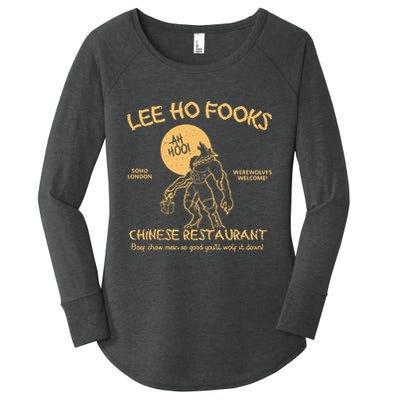 Lee Ho Fooks Chinese Restaurant Women's Perfect Tri Tunic Long Sleeve Shirt