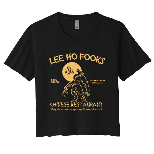 Lee Ho Fooks Chinese Restaurant Crop Top
