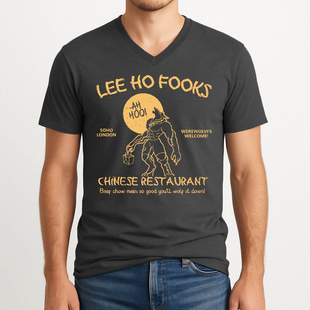 Lee Ho Fooks Chinese Restaurant V-Neck T-Shirt