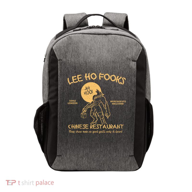 Lee Ho Fooks Chinese Restaurant Vector Backpack