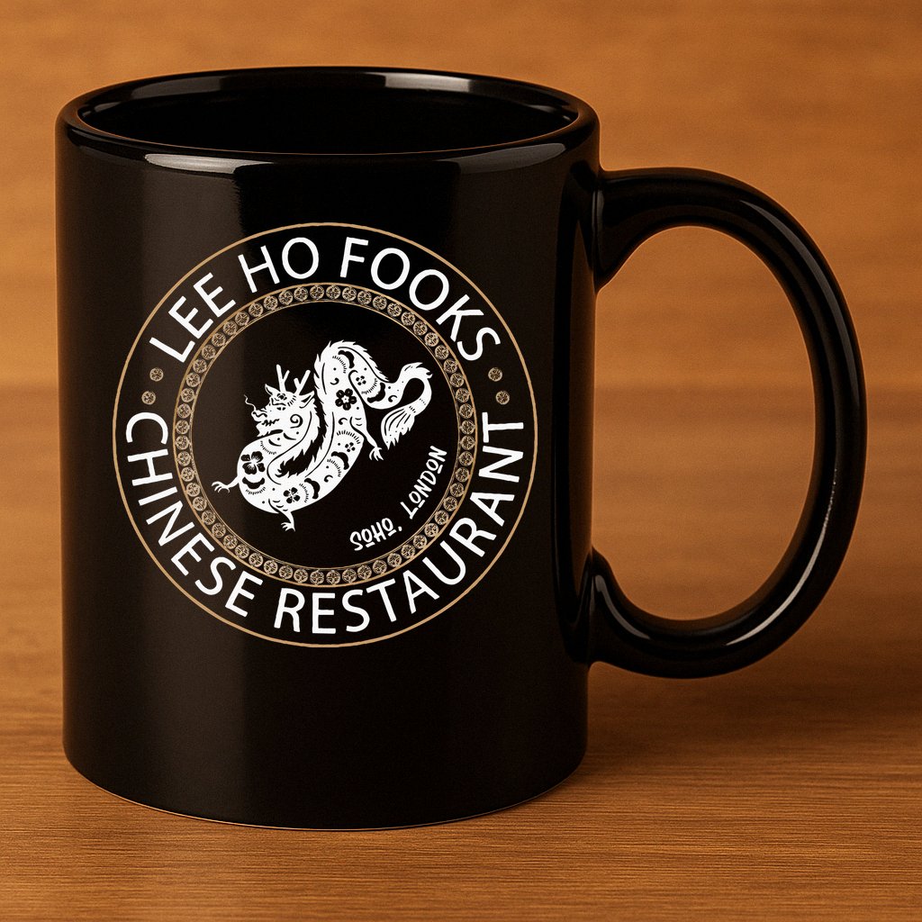 Lee Ho Fooks Chinese Restaurant 11oz C Handle Ceramic Mug