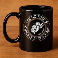 Lee Ho Fooks Chinese Restaurant 11oz C Handle Ceramic Mug