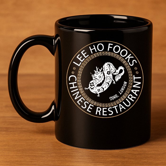 Lee Ho Fooks Chinese Restaurant 11oz C Handle Ceramic Mug