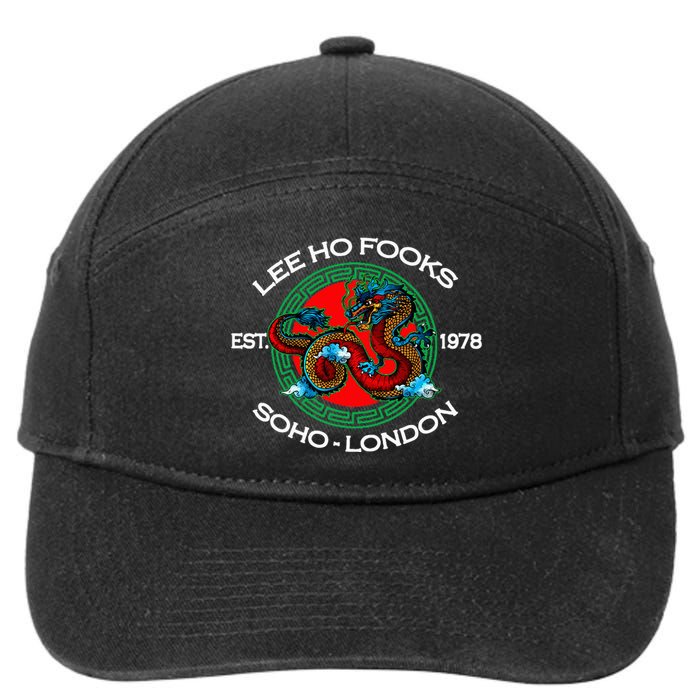 L.E.E H.O F.O.O.K.S Chinese Restaurant 7-Panel Snapback Hat