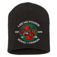 L.E.E H.O F.O.O.K.S Chinese Restaurant Short Acrylic Beanie