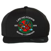 L.E.E H.O F.O.O.K.S Chinese Restaurant Wool Snapback Cap