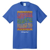 Lawyers Have Feelings Too Allegedly Funny Attorney Retro Funny Gift Tall T-Shirt