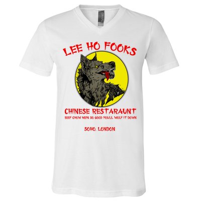 Lee Ho Fooks Lee Ho Fooks Soho London Est 1978 V-Neck T-Shirt