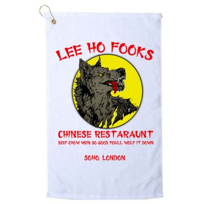 Lee Ho Fooks Lee Ho Fooks Soho London Est 1978 Golf Towel