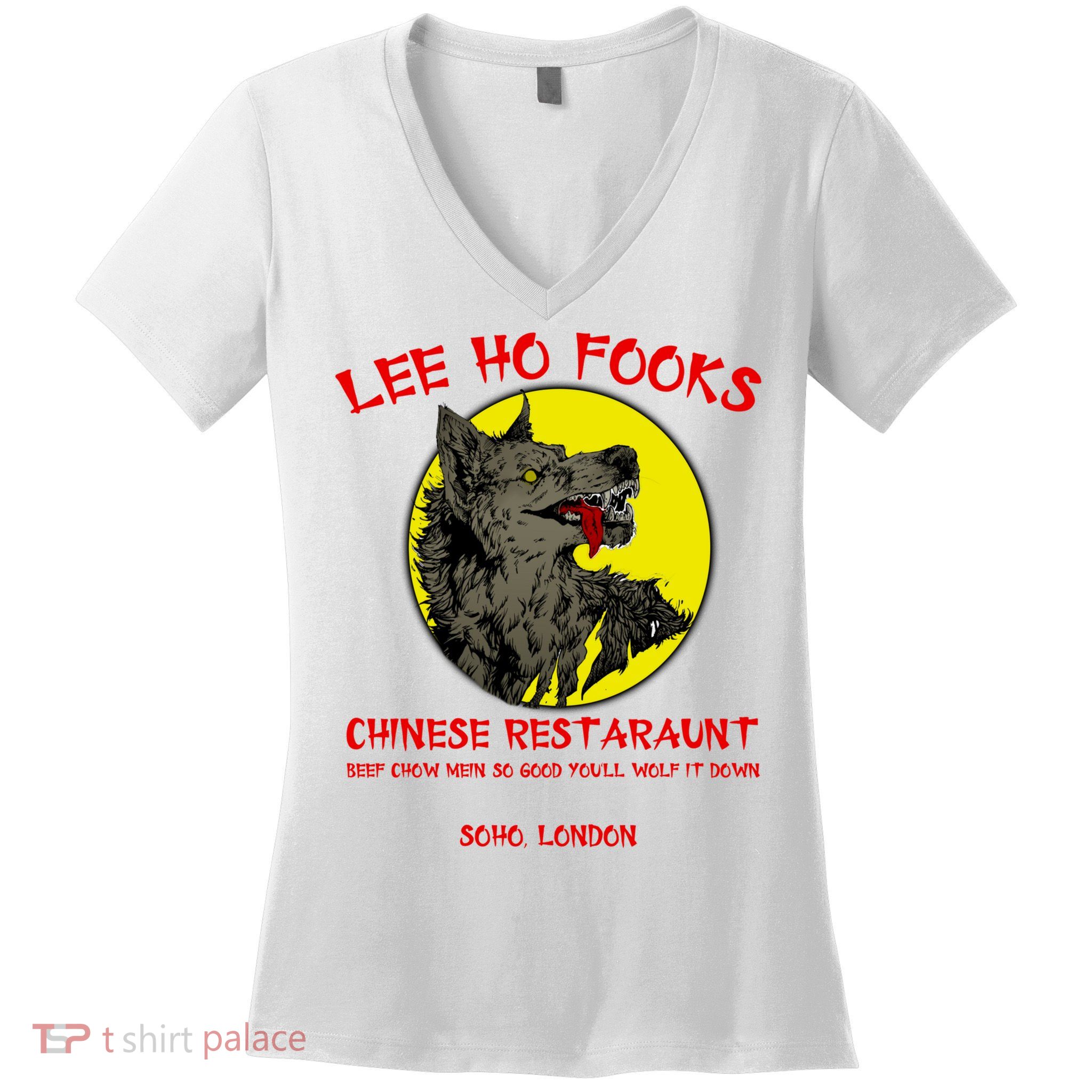 Lee Ho Fooks Lee Ho Fooks Soho London Est 1978 Women's V-Neck T-Shirt