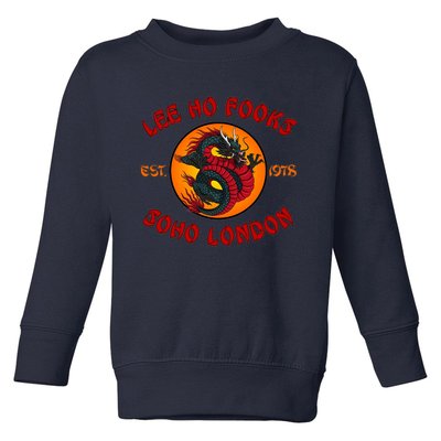 Lee Ho Fooks Soho London Est 1978 Toddler Sweatshirt