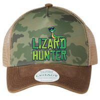 Lizard Hunter Funny Gecko Reptile Owner Gift Legacy Tie Dye Trucker Hat
