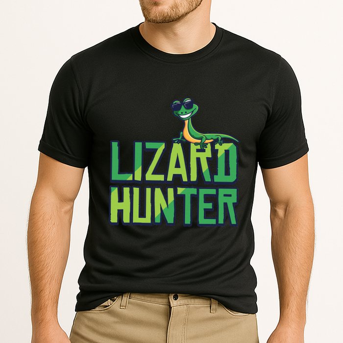 Lizard Hunter Funny Gecko Reptile Owner Gift Performance Shirt
