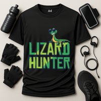 Lizard Hunter Funny Gecko Reptile Owner Gift Performance Shirt