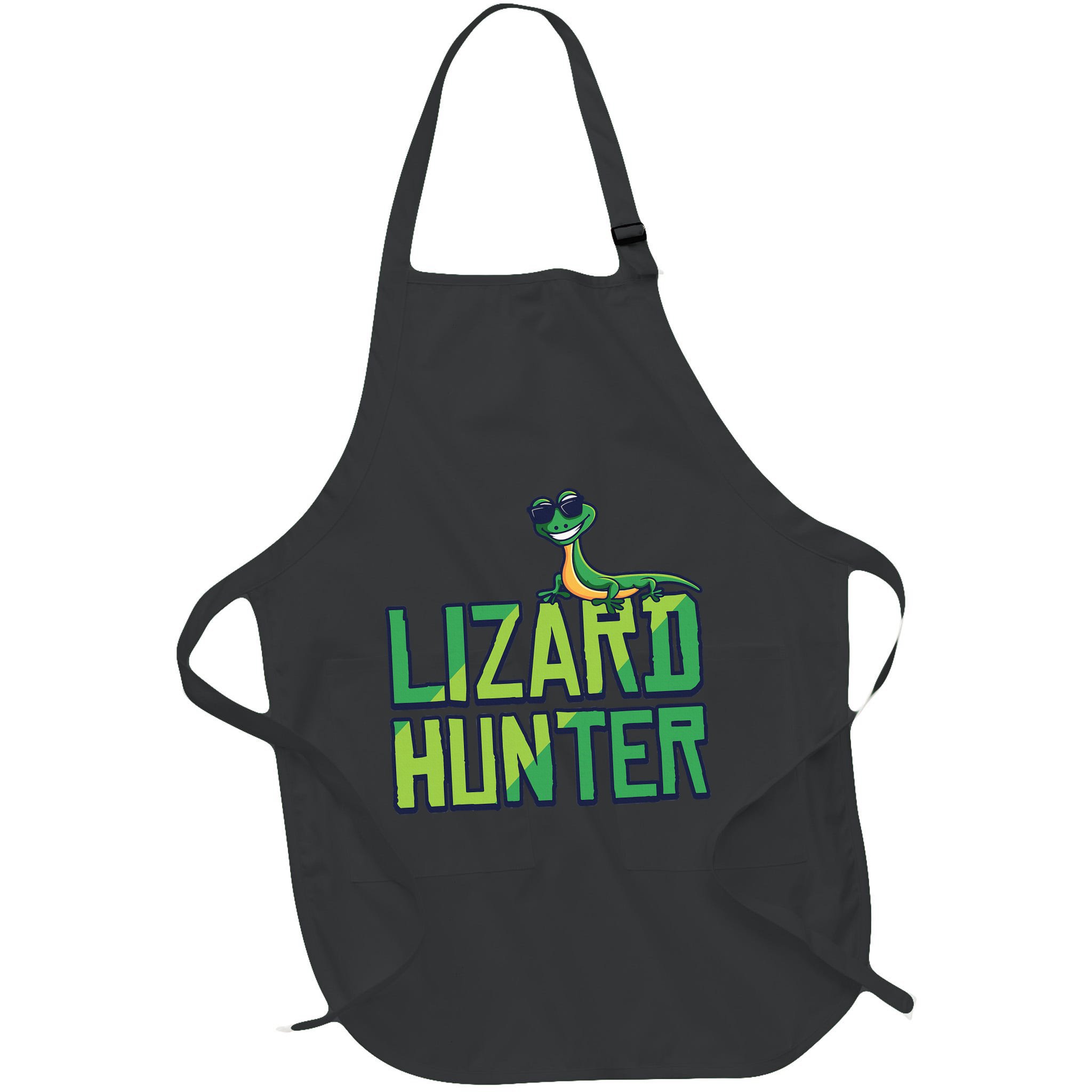 Lizard Hunter Funny Gecko Reptile Owner Gift Apron