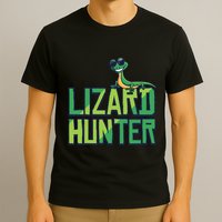 Lizard Hunter Funny Gecko Reptile Owner Gift T-Shirt
