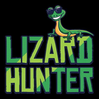 Lizard Hunter Funny Gecko Reptile Owner Gift T-Shirt