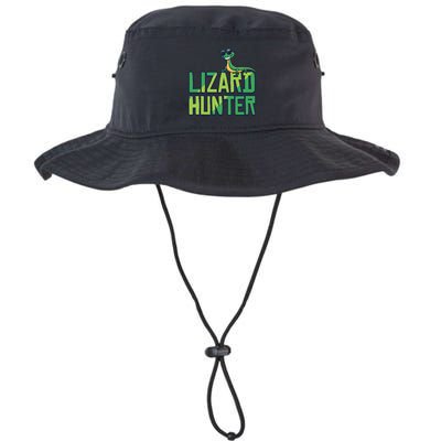 Lizard Hunter Funny Gecko Reptile Owner Gift Bucket Hat