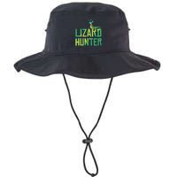 Lizard Hunter Funny Gecko Reptile Owner Gift Bucket Hat