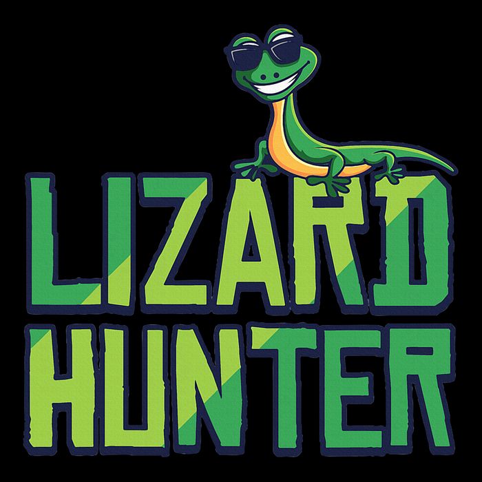 Lizard Hunter Funny Gecko Reptile Owner Gift 16 in Basic Backpack