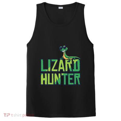 Lizard Hunter Funny Gecko Reptile Owner Gift PosiCharge Competitor Tank