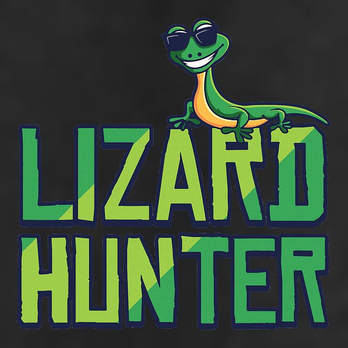 Lizard Hunter Funny Gecko Reptile Owner Gift Hat