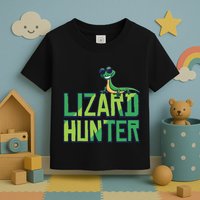Lizard Hunter Funny Gecko Reptile Owner Gift Toddler T-Shirt