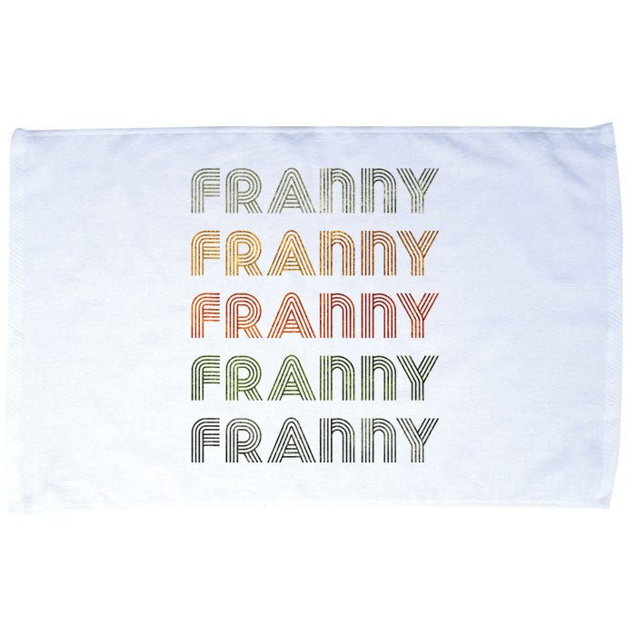 Love Heart Franny Grunge Vintage Style Black Franny Microfiber Hand Towel