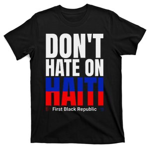 Love Haiti First Black Republic History Revolution 1804 T-Shirt