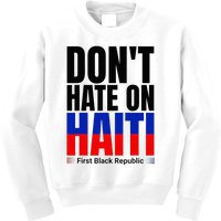 Love Haiti First Black Republic History Revolution 1804 Kids Sweatshirt