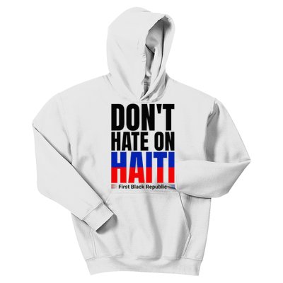 Love Haiti First Black Republic History Revolution 1804 Kids Hoodie