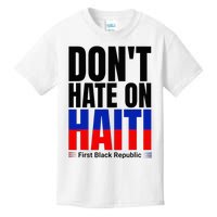 Love Haiti First Black Republic History Revolution 1804 Kids T-Shirt