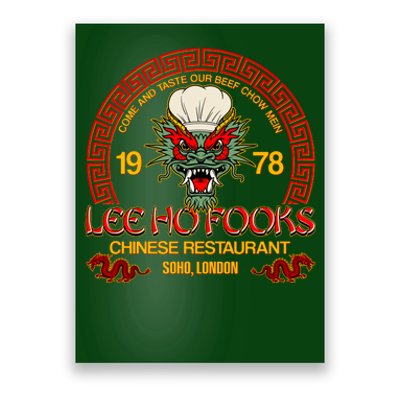 Lee Ho Fooks Chinese Restaurant Soho London Poster