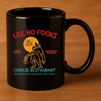 L.E.E H.O F.O.O.K.S 11oz C Handle Ceramic Mug