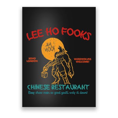 L.E.E H.O F.O.O.K.S Poster