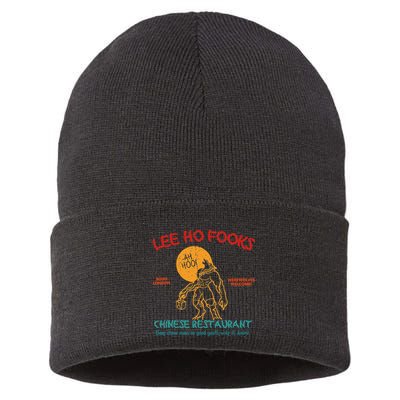 L.E.E H.O F.O.O.K.S Sustainable Knit Beanie