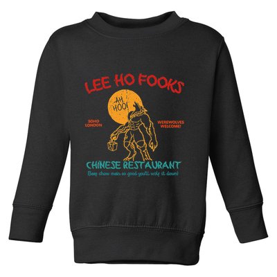 L.E.E H.O F.O.O.K.S Toddler Sweatshirt