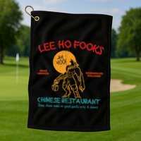 L.E.E H.O F.O.O.K.S Golf Towel