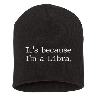 Libra Horoscope Gifts Wo Zodiac Sign Astrology Short Acrylic Beanie