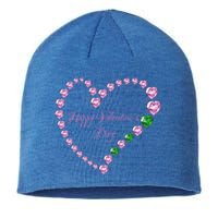 Love! Heartgiftshaped Gemstones Image Valentine Gift Sustainable Beanie