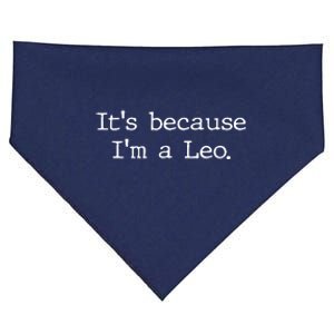 Leo Horoscope Gifts Women Girl Men Zodiac Sign Astrology USA-Made Doggie Bandana