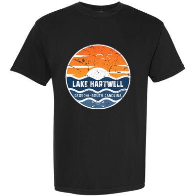 Lake Hartwell Georgia South Carolina Lake Hartwell Garment-Dyed Heavyweight T-Shirt