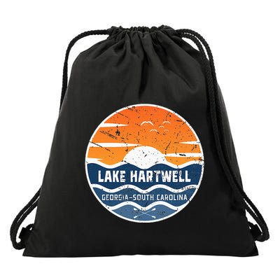 Lake Hartwell Georgia South Carolina Lake Hartwell Drawstring Bag