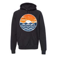 Lake Hartwell Georgia South Carolina Lake Hartwell Premium Hoodie