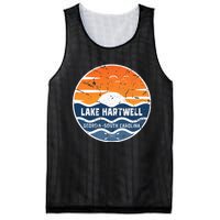 Lake Hartwell Georgia South Carolina Lake Hartwell Mesh Reversible Basketball Jersey Tank