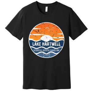 Lake Hartwell Georgia South Carolina Lake Hartwell Premium T-Shirt