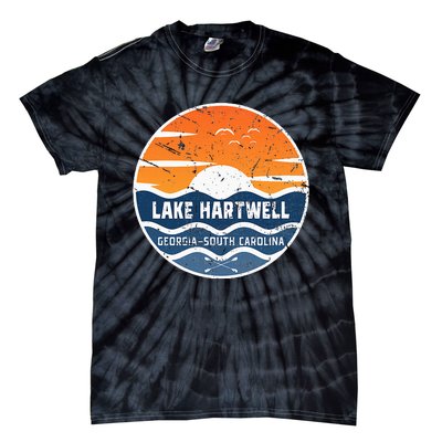 Lake Hartwell Georgia South Carolina Lake Hartwell Tie-Dye T-Shirt