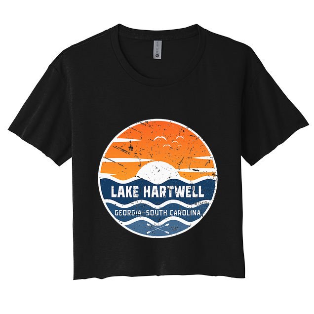 Lake Hartwell Georgia South Carolina Lake Hartwell Crop Top
